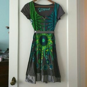 Desigual dress from Barcelona!