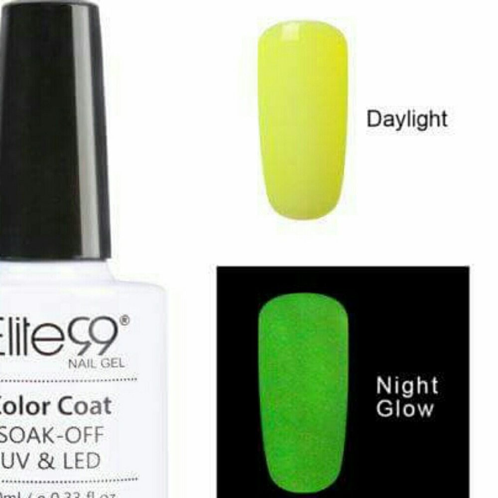 Sale💟💜Elite99 Gel Polish Fluorescent Night glow - Picture 2 of 2