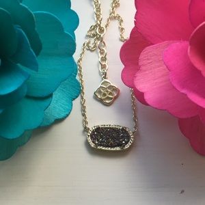 Kendra Scott multi color drusy Elisa