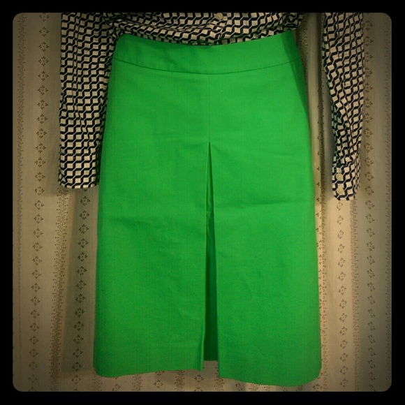 Beautiful bright green skirt