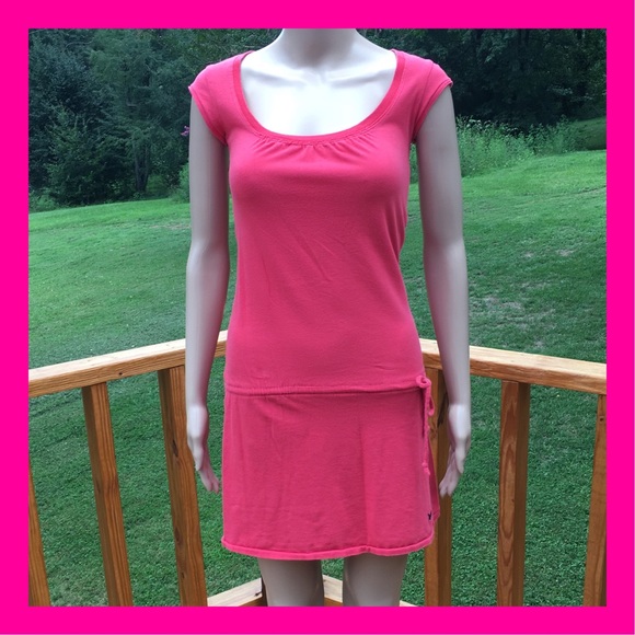 American Eagle Outfitters Dresses & Skirts - American Eagle Pink Short Sleeve Sporty Dress