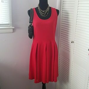 NWT Fit and flare skater little red dress