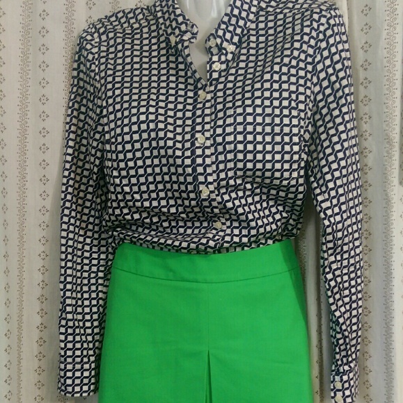 Patterned button down, tailored fit - Picture 2 of 3