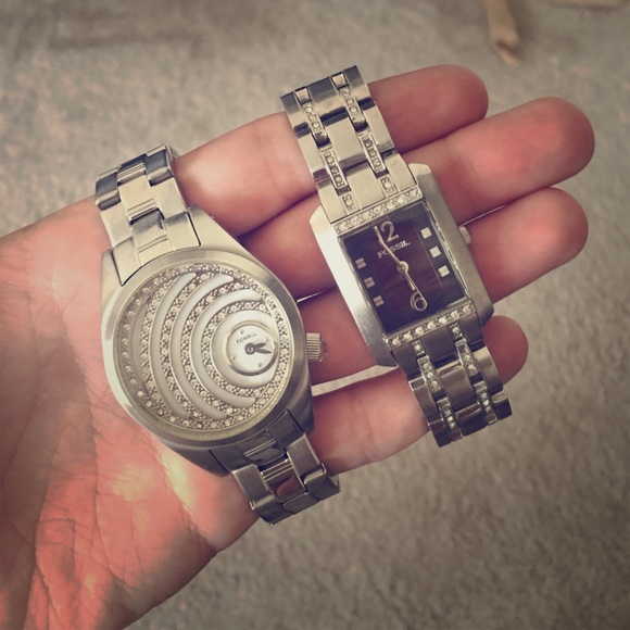 Two small fossil watches!