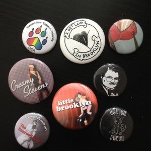 New York Burlesque & Sex Museum Pin Set
