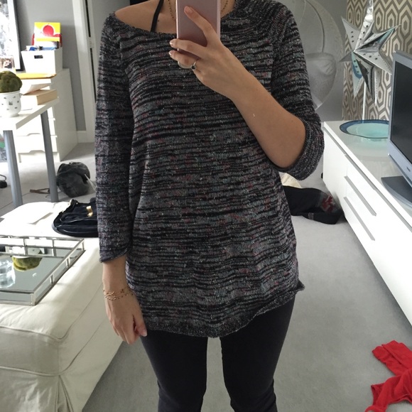 Multi colored sweater
