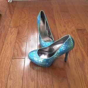 Sequin 5" Heels