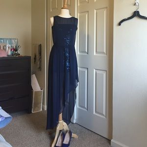Blue formal dress