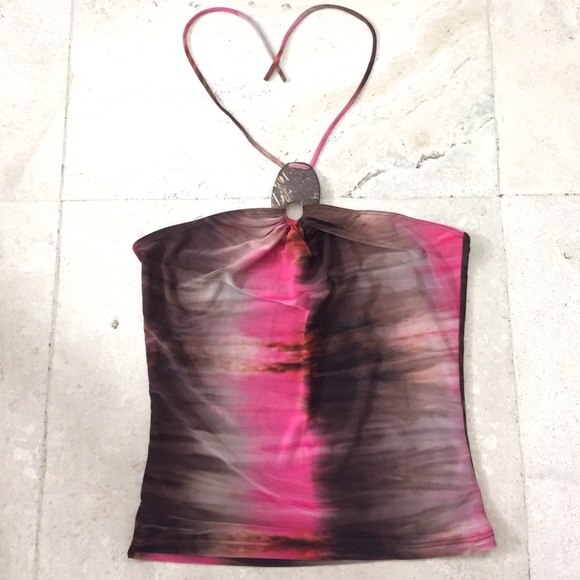 TieDye Halter Top size S
