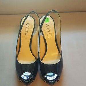 Guess open toe slingback