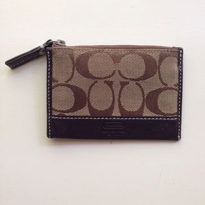 Coach coin purse