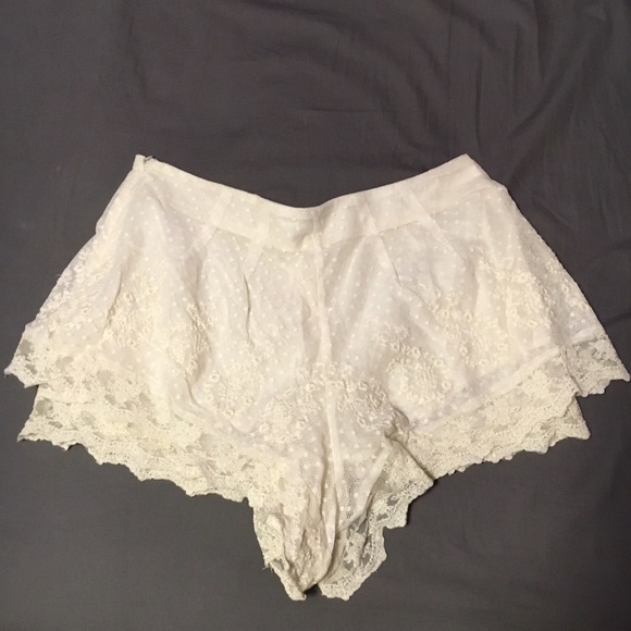 Urban Outfitters lace shorts