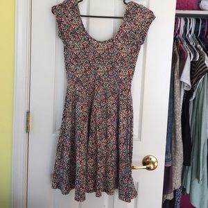 Kimchi Floral Skater Dress