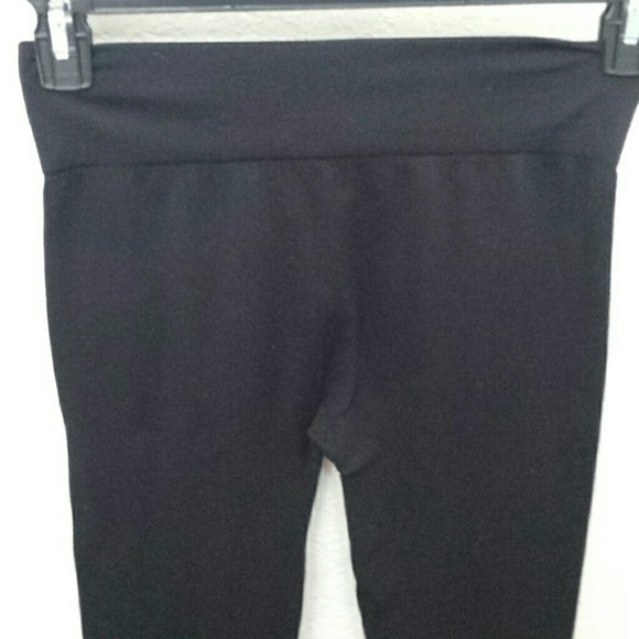Black Fleece Leggings