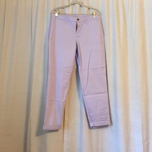 Broken in straight khakis by gap