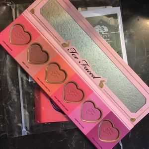 *Sold* Love Flush Too Faced Blush Wardrobe Palette