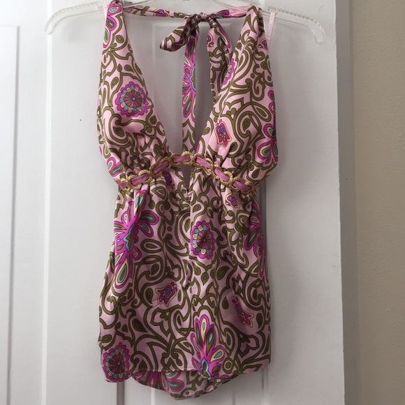 Silk Alice and Trixie low cut top!