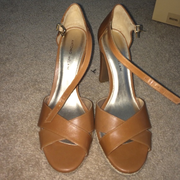 Brown Antonio Melani heels