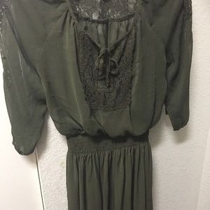 Army green dress!