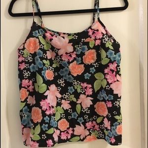 Floral crop top