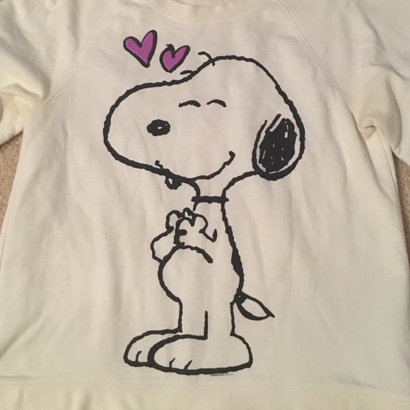 Snoopy sweat shirt!
