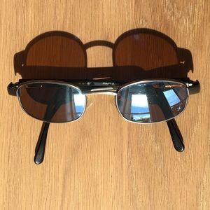 Revo Silver Tinted Sunglasses