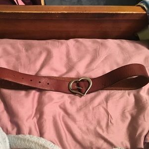 Genuine leather American eagle belt