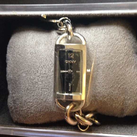 DKNY Silver Charm Bracelet Watch FINAL PRICE
