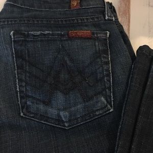 7 for all mankind jeans!