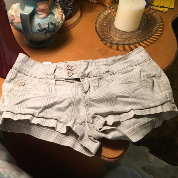 Plaid Short Shorts