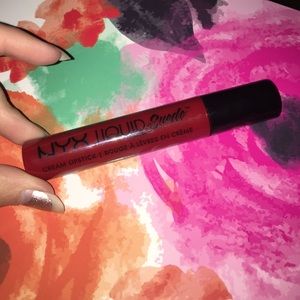 NYX liquid suede cream lipstick in kitten heels