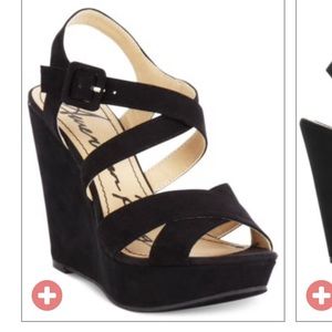 New American Rag Black platform wedges