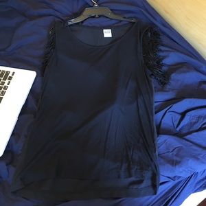 Fringe black top