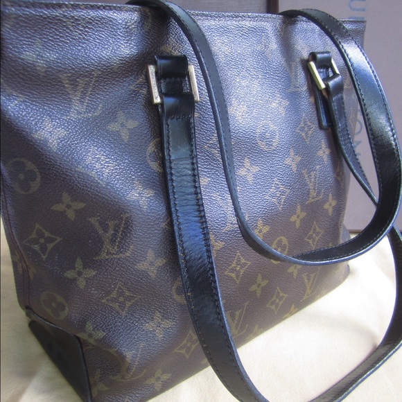 Auth. Louis Vuitton Cabas Piano