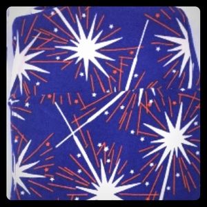 OS Lularoe sparkler leggings NWT