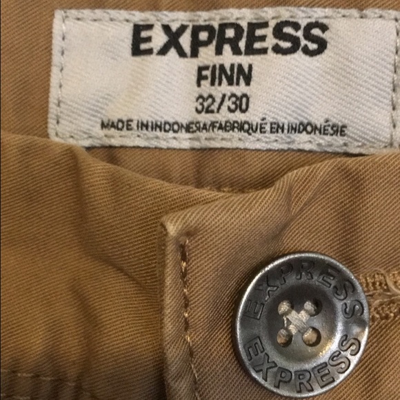 🆕👖 Express Finn Slim Khaki Chino Pants for Men