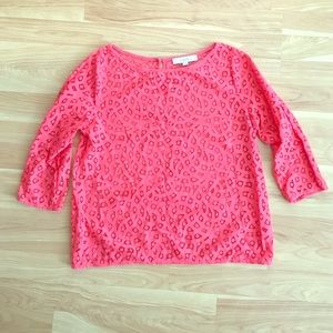 Loft lace blouse size m