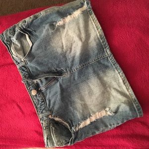 Denim skirt