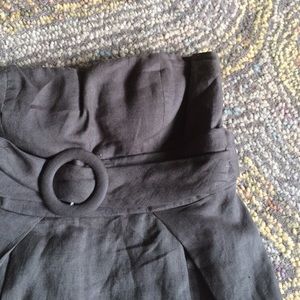 Strapless empire waist dress