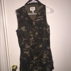 Camo romper size large