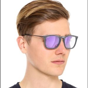 💜Unisex Ray Ban Erika Purple Sunglasses💜