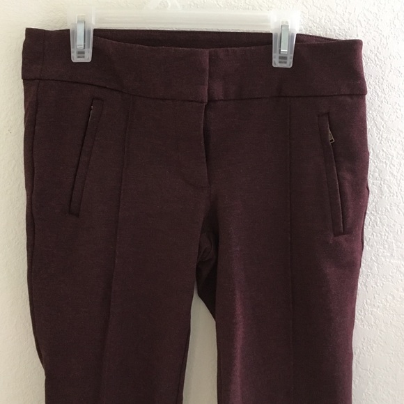 Burgundy Skinny Pant