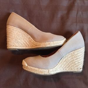 Nude Merona Espadrille Wedges 3.5" inch