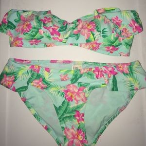 Forever 21 Tropical Print Bikini