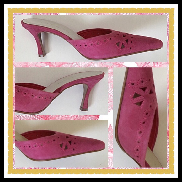 Colin Stuart Slip On Heels - Picture 2 of 4