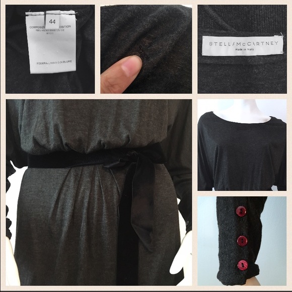 ✨SOLD✨Stella McCartney Velvet Bow Dress. - Picture 4 of 4