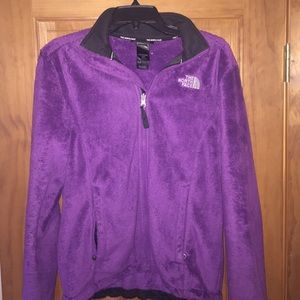 North Face zip up jacket
