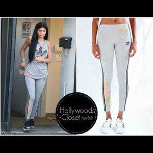 Adidas pastel rose leggings