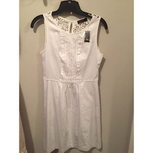 White lace dress