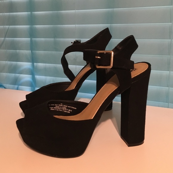 Black stilettos